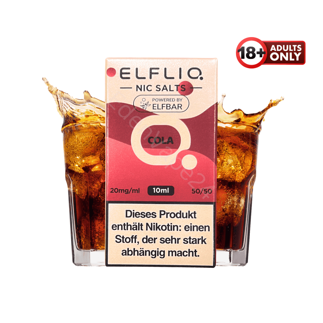 Elfbar Elfliq - Cola - 20mg Liquid - EdenVape24